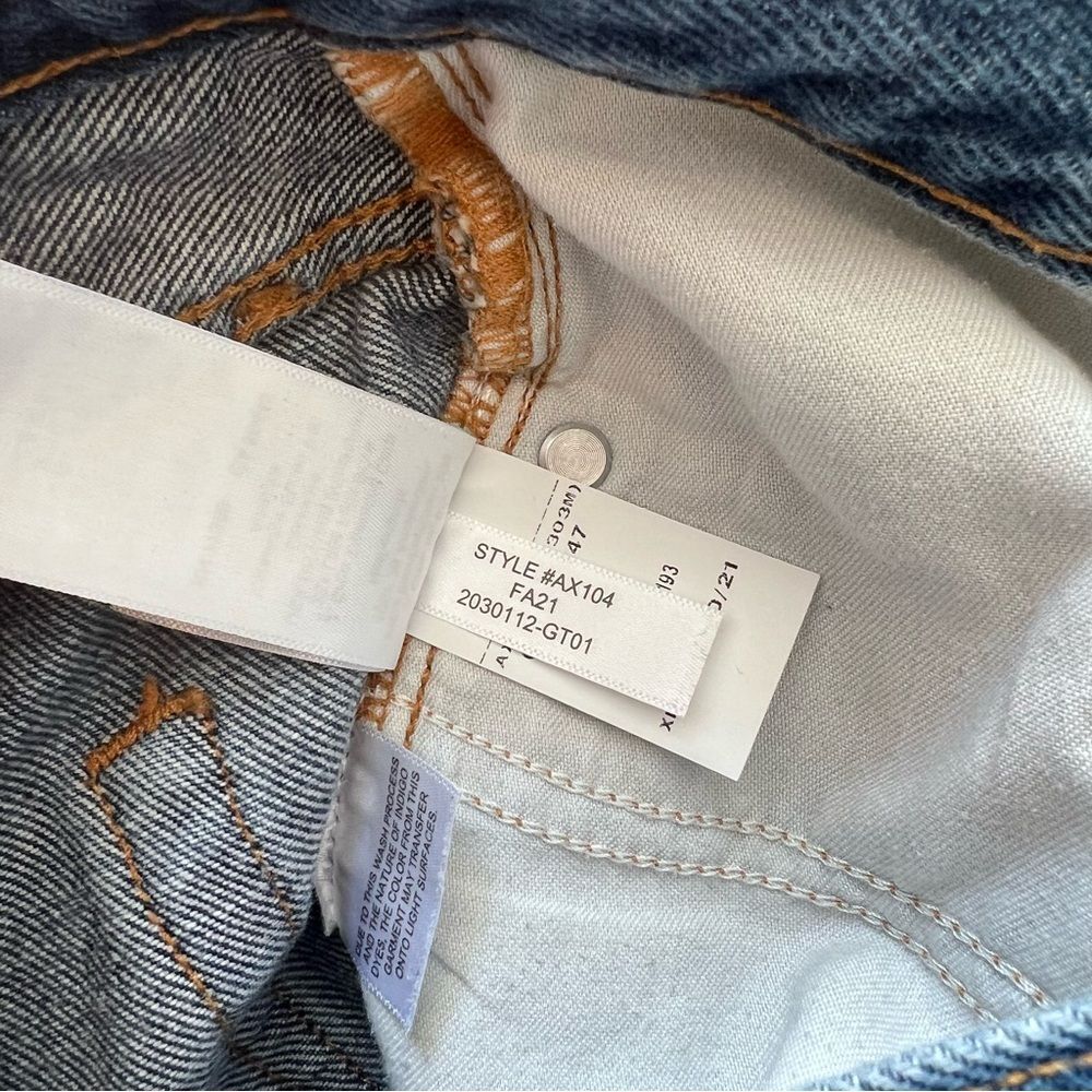 J. Crew slouchy boyfriend jean in barn wash women’s size 26 - Picture 8 of 9